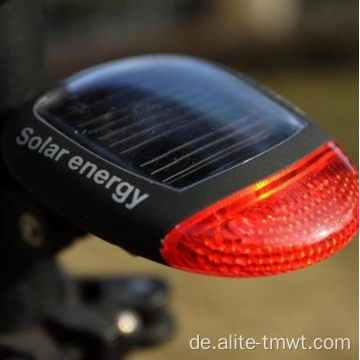 3 Modi Solarenergie wiederaufladbare Fahrrad -Schwanzlichter